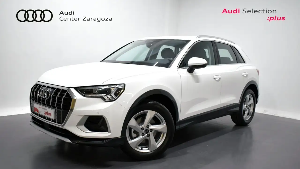 Renting Audi Q3 35 TDI Advanced S tronic 110kW Blanco 1