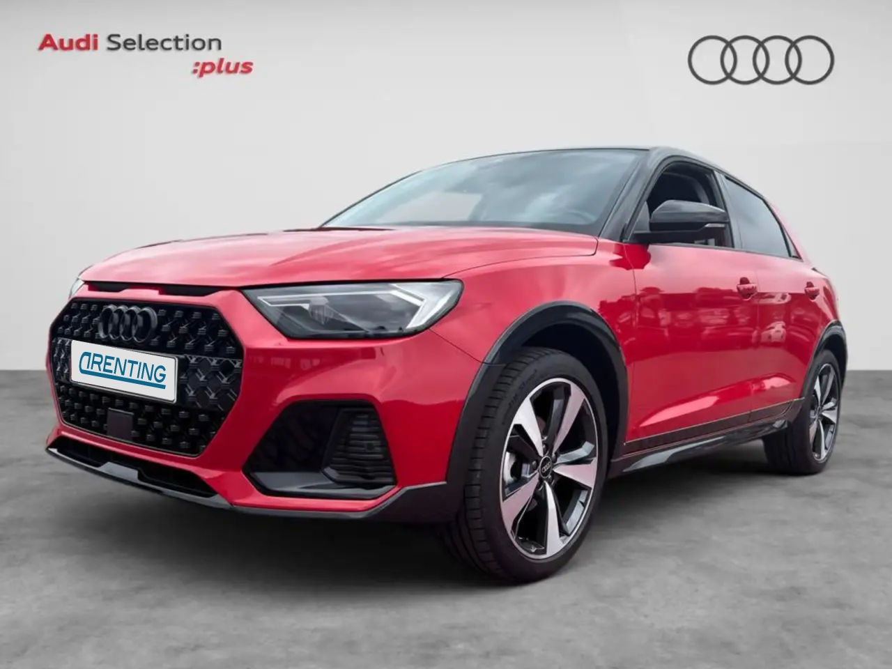 Renting Audi A1 35 TFSI Adrenalin Black Edition S tronic Rojo