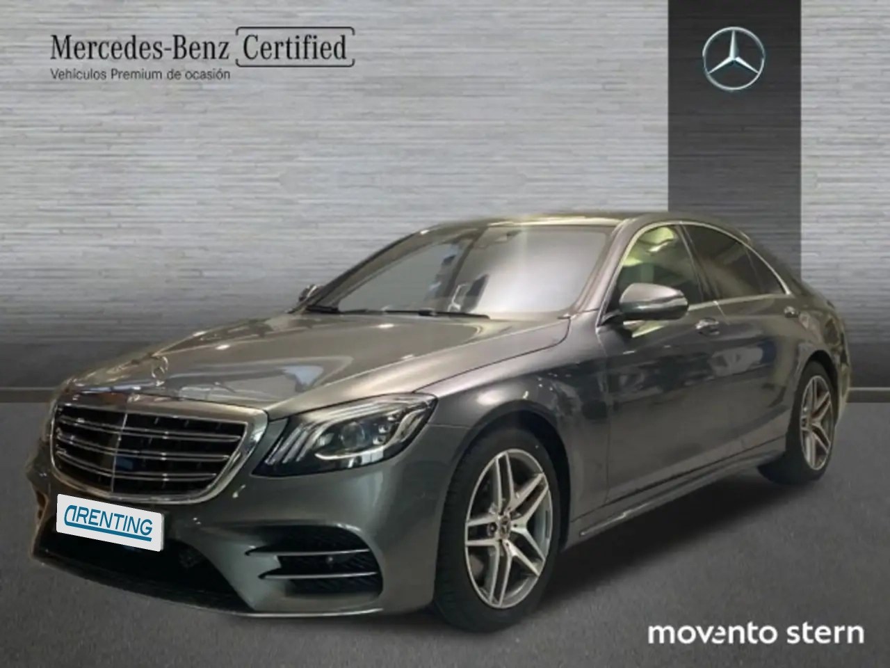 Renting Mercedes-Benz S 350 350d 4Matic 9G-Tronic Gris