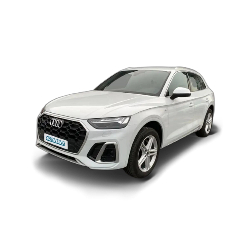 Renting Audi Q5 40 TDI quattro-ultra S line S tronic 150kW Blanco 1