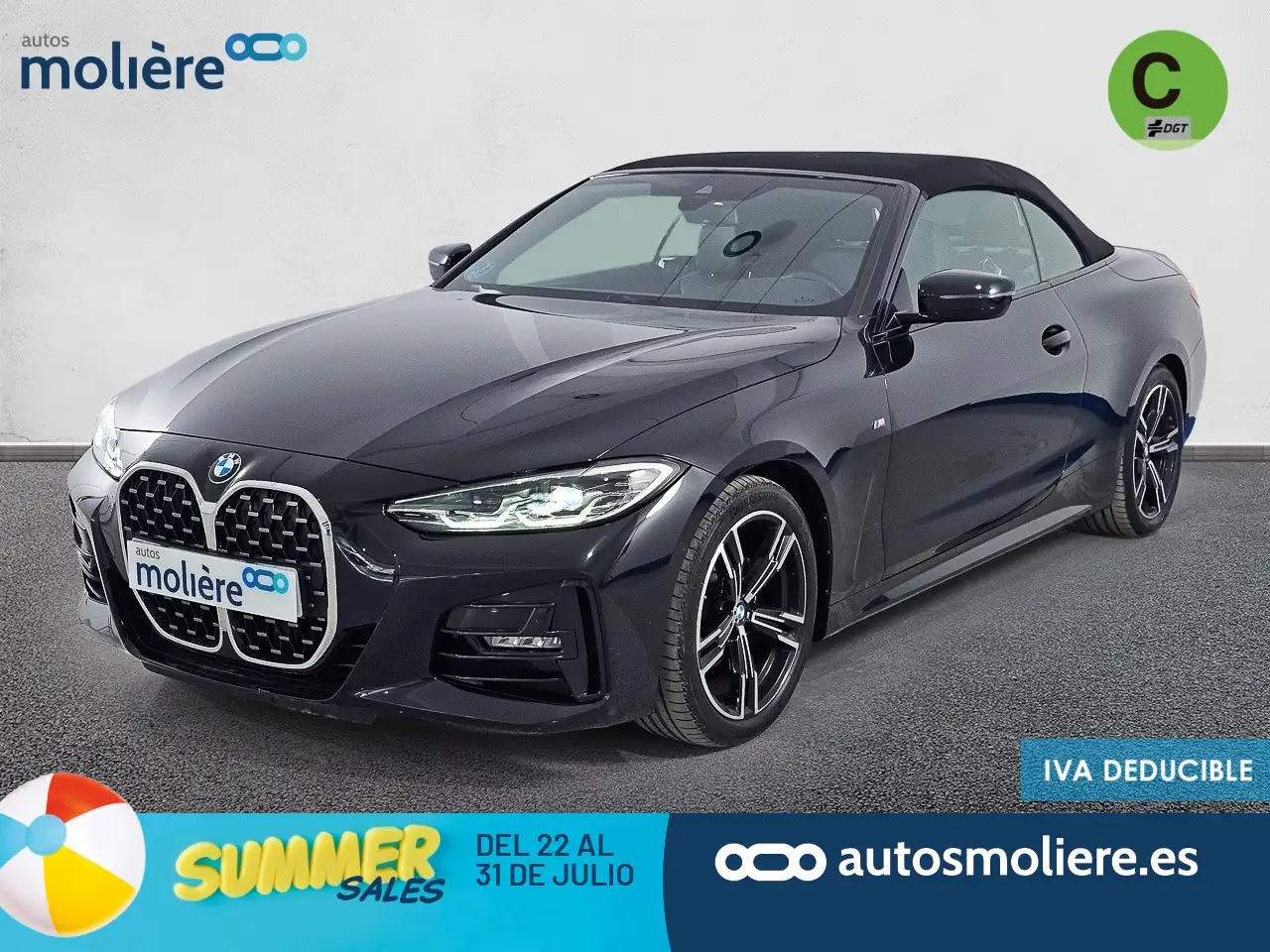 Renting BMW 420 420iA Cabrio Negro