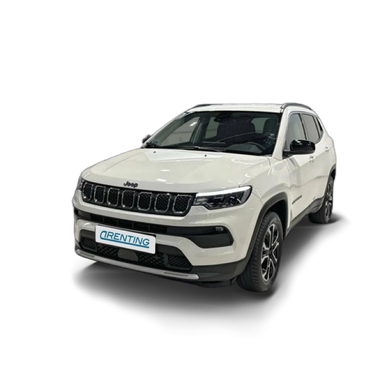 Renting Jeep Compass 4Xe 1.3 PHEV 140kW(190CV)  AT AWD Limited Blanco