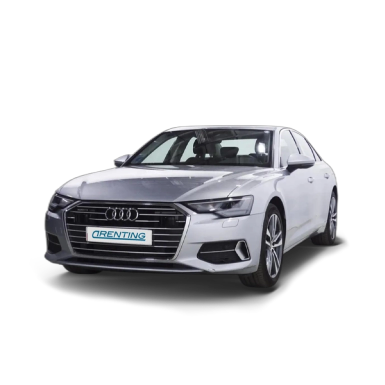 Renting Audi A6 50 TFSIe Sport quattro-ultra S tronic Plateado