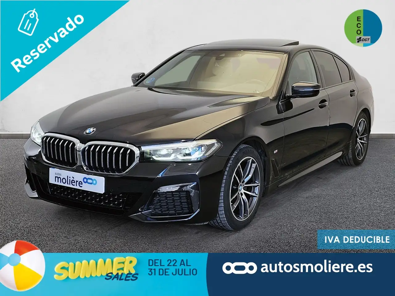 Renting BMW 520 520dA Negro