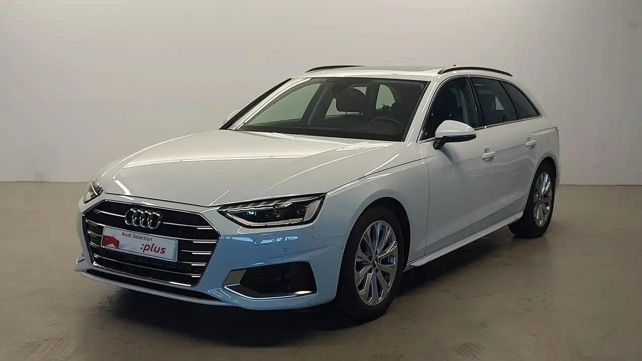 Renting Audi A4 Avant 35 TFSI Advanced S tronic 110kW Blanco