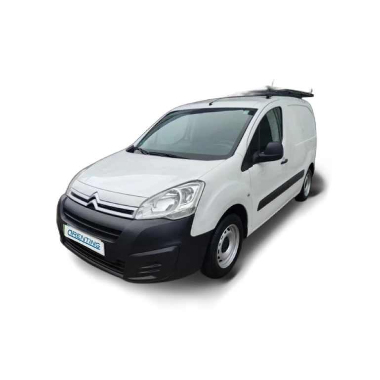 Renting Citroen Berlingo Furgón 1.6BlueHDi 75 Blanco 1