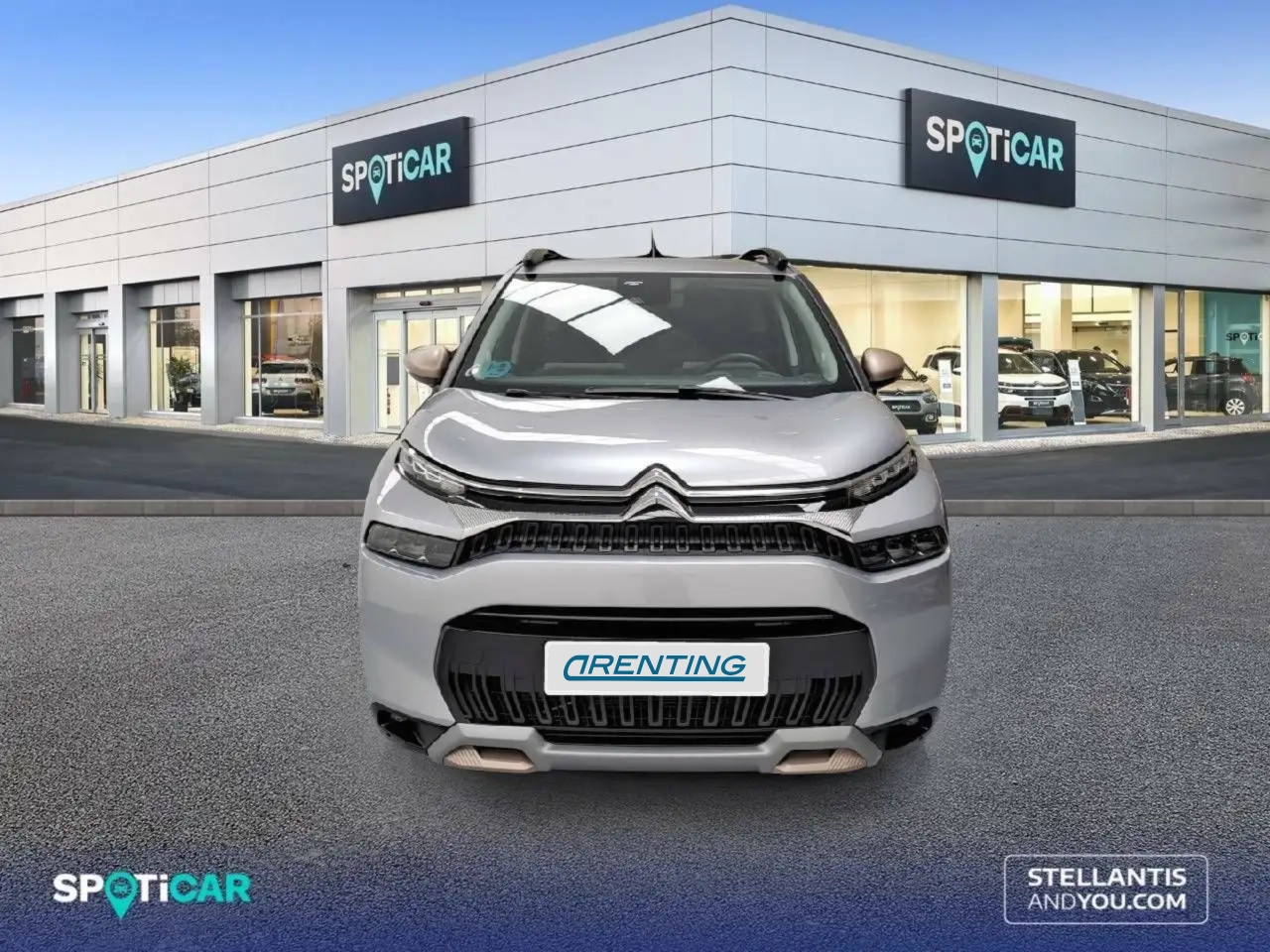 Renting Citroen C3 Aircross BlueHDi S&S C-Series 110 Gris 3