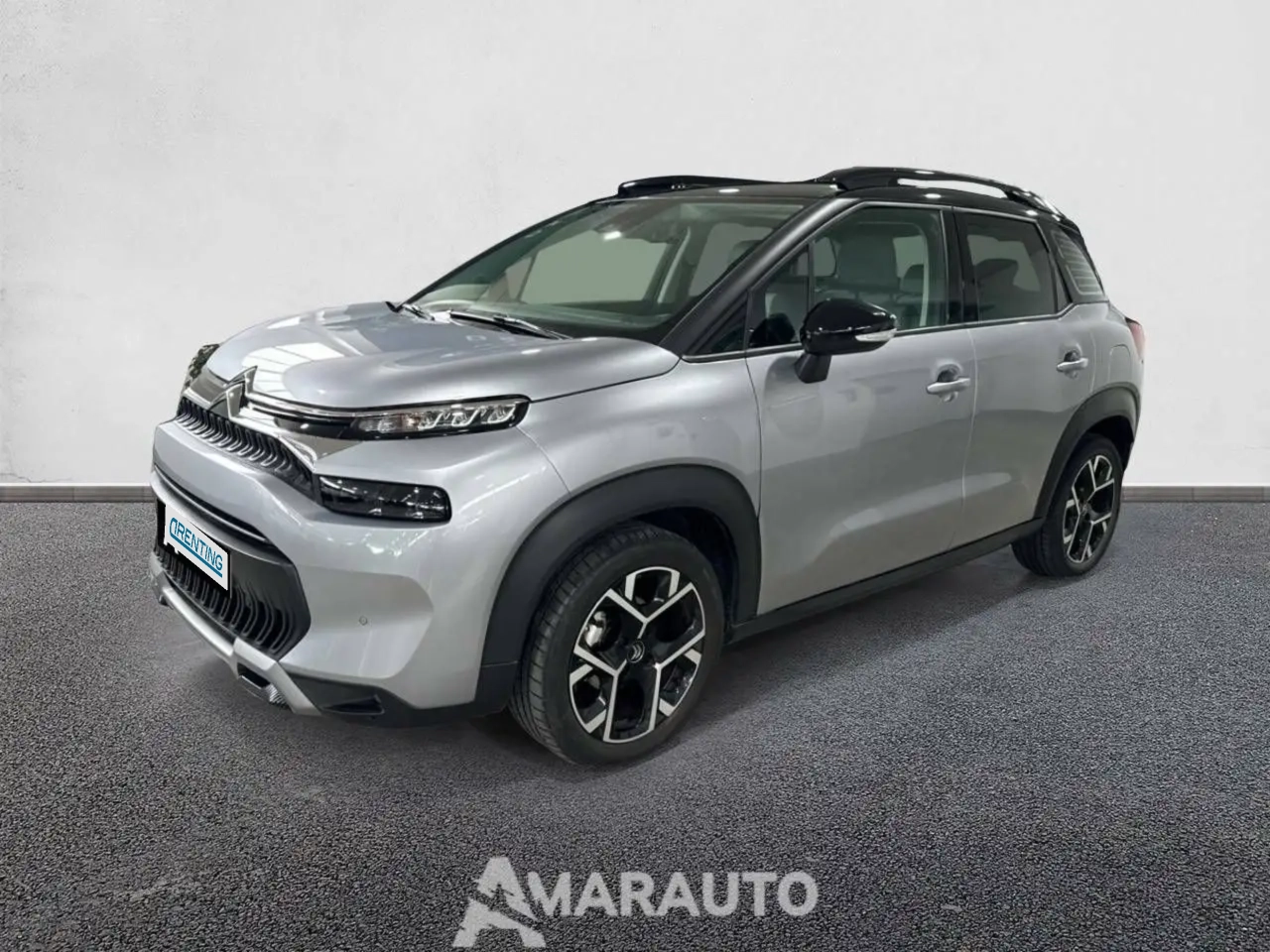 Renting Citroen C3 Aircross BlueHDi S&S Shine 110 Gris 1