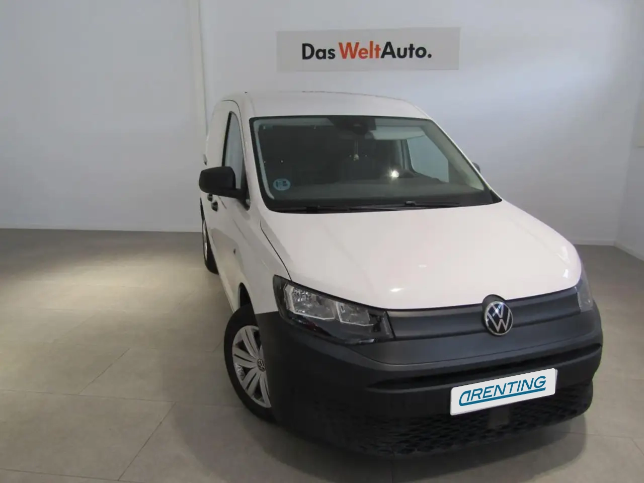 Renting Volkswagen Caddy Furgón 2.0TDI 55kW Blanco 3