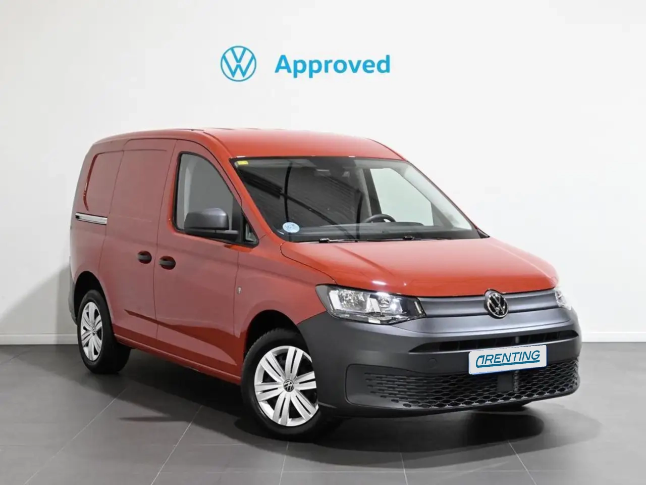 Renting Volkswagen Caddy Furgón 2.0TDI 75kW Rojo