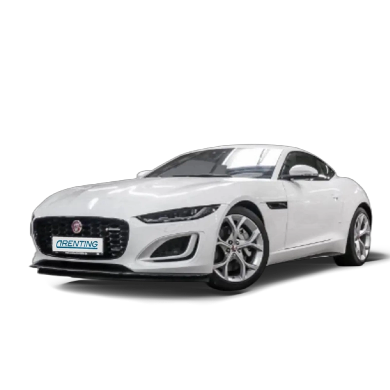 Renting Jaguar F-Type Coupé 2.0 I4 R-Dynamic Aut. 300 Blanco