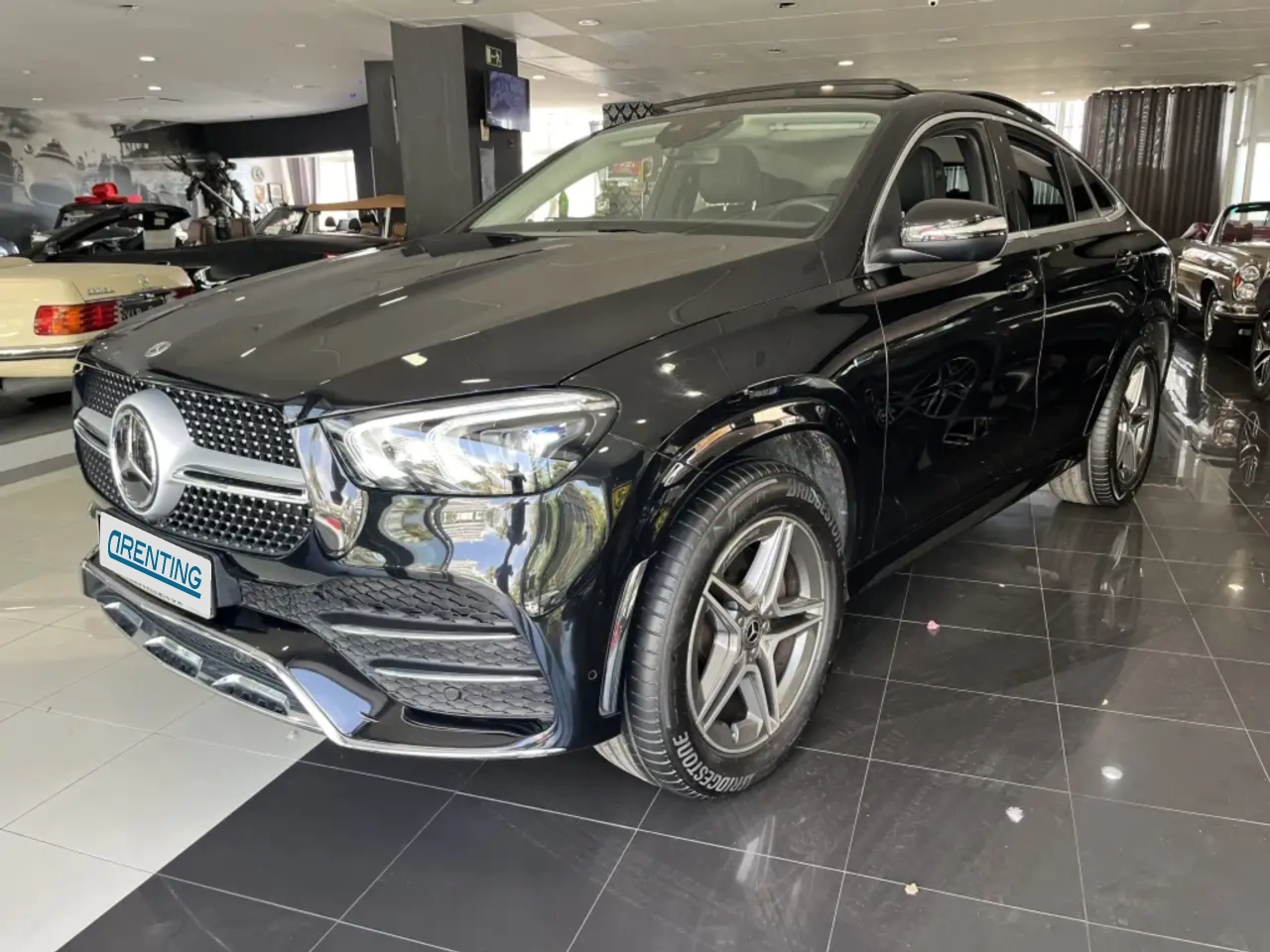 Renting Mercedes-Benz GLE 350 Coupé 350de 4Matic Aut. Negro