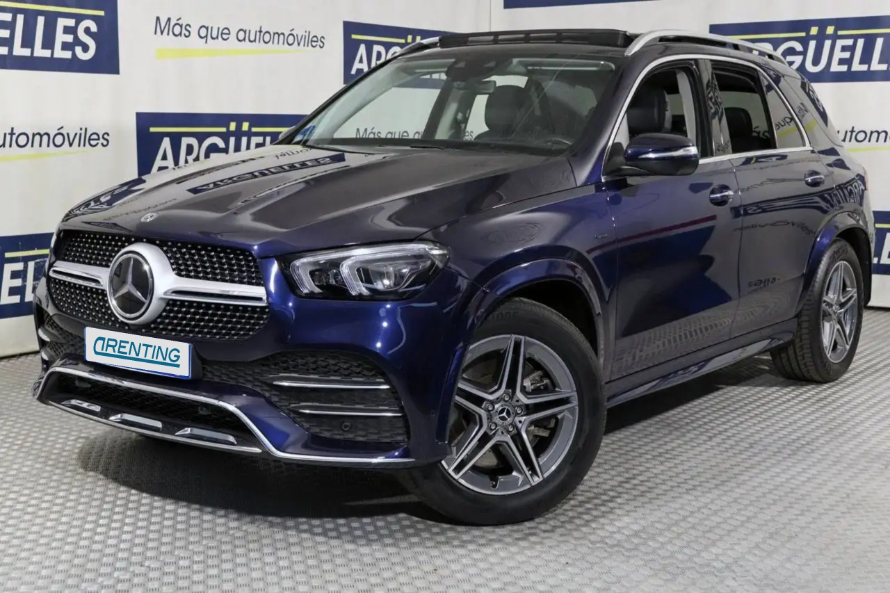 Renting Mercedes-Benz GLE 350 DE AMG Line 4Matic 320cv Azul