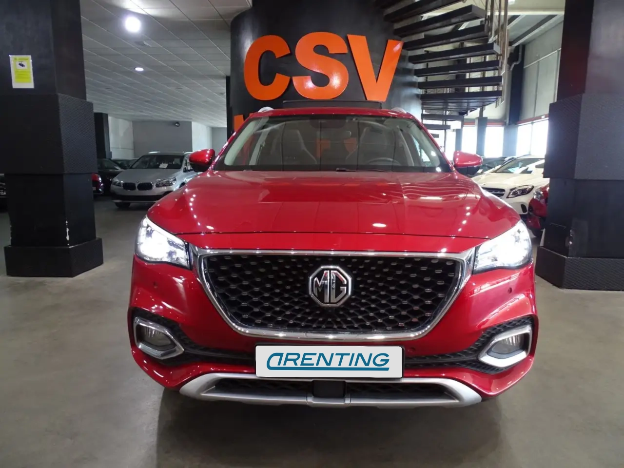 Renting MG EHS E 1.5T-GDI PHEV Luxury Rojo 3