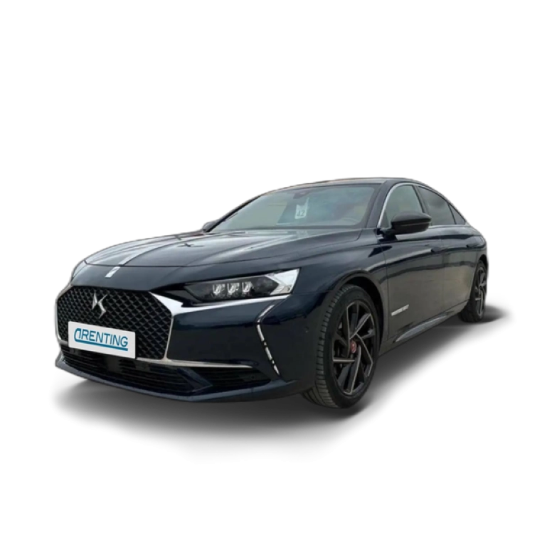 Renting DS Automobiles DS 9 E-TENSE 225 PERFORMANCE LINE + Gris