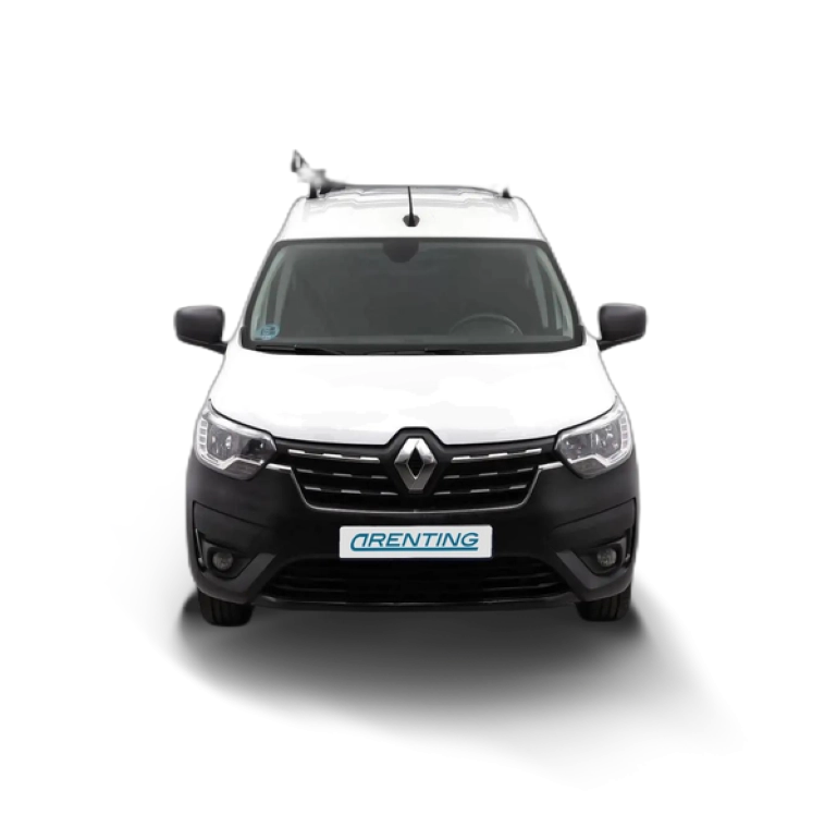 Renting Renault Express FURGON 1.5 DCI BLUE 75 CONFORT 4P Blanco