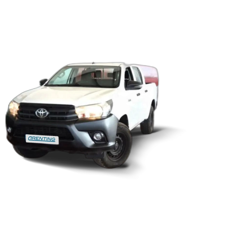 Renting Toyota Hilux Cabina Doble GX Blanco 1