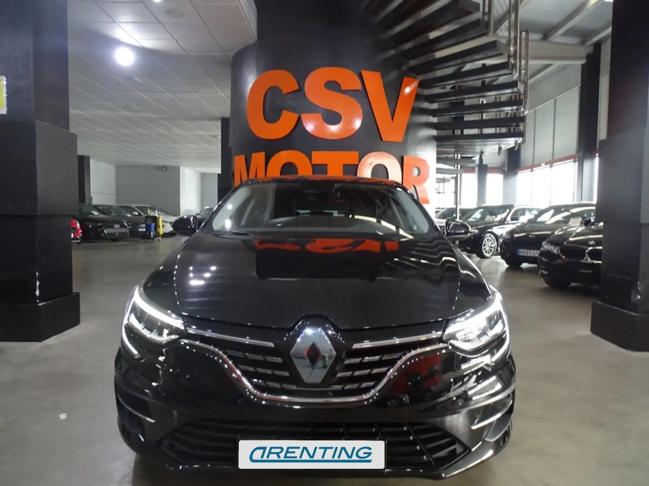 Renting Renault Megane Intens TCe 103 kW (140CV) GPF Negro