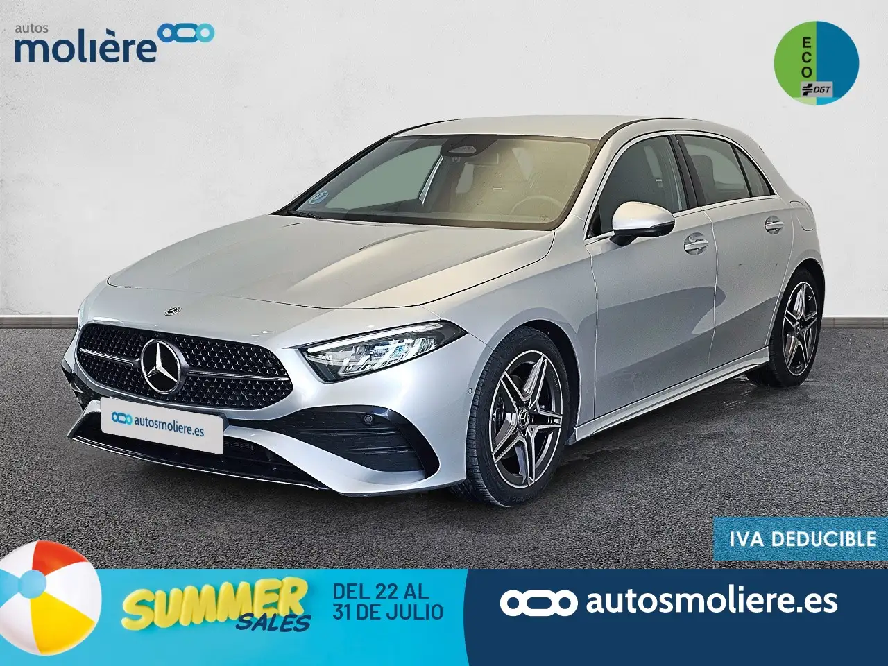 Renting Mercedes-Benz A 200 Progressive Line Advanced 7G-DCT Plateado