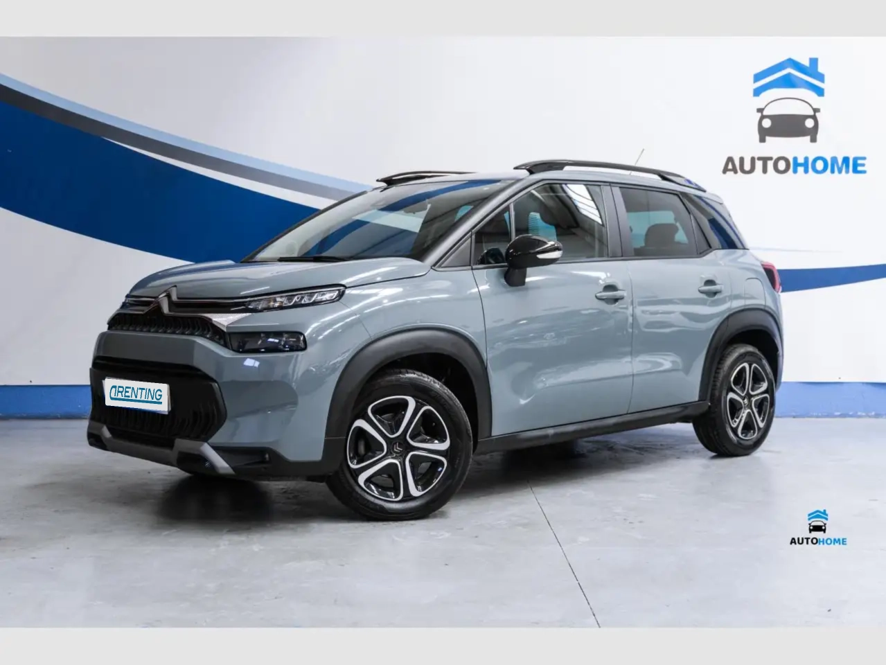 Renting Citroen C3 Aircross Puretech S&S Feel Pack 110 Azul