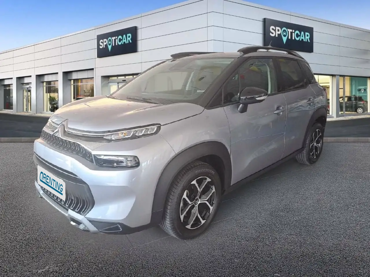 Renting Citroen C3 Aircross Puretech S&S Shine 110 Gris