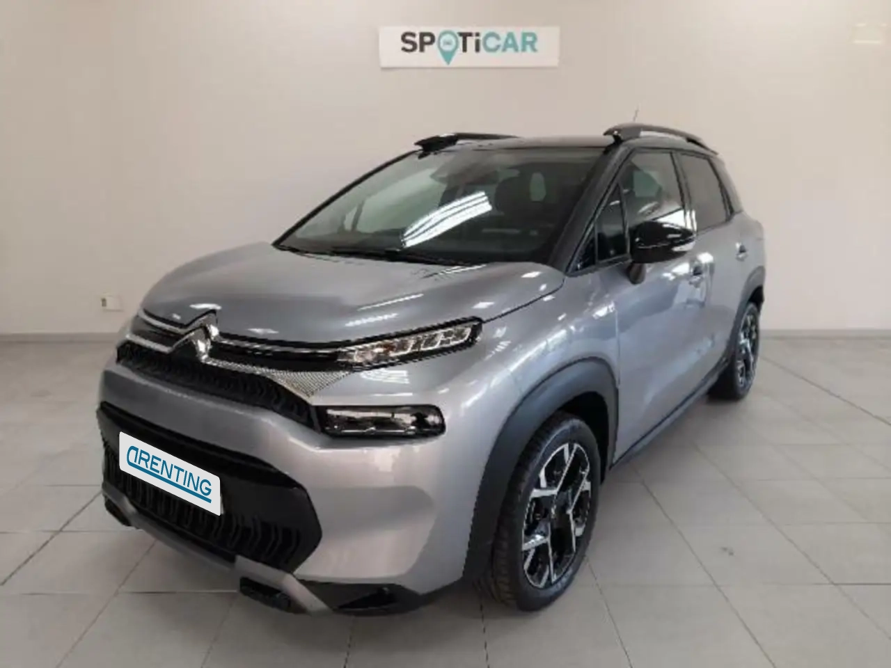 Renting Citroen C3 Aircross Puretech S&S Shine Pack 110 Gris 2