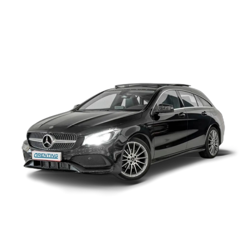 Renting Mercedes-Benz CLA 200 Shooting Brake Negro