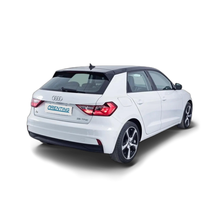 Renting Audi A1 Sportback 25 TFSI Blanco 1