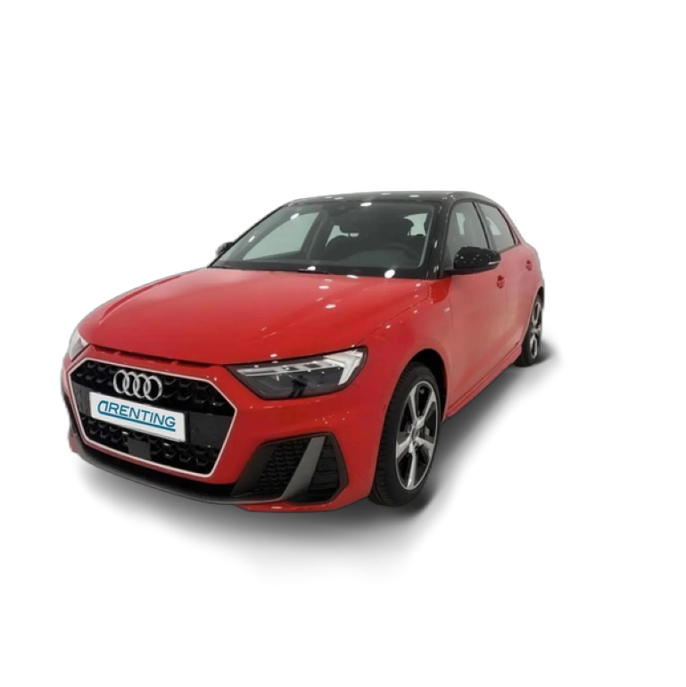 Renting Audi A1 Sportback 25 TFSI Adrenalin Rojo 1