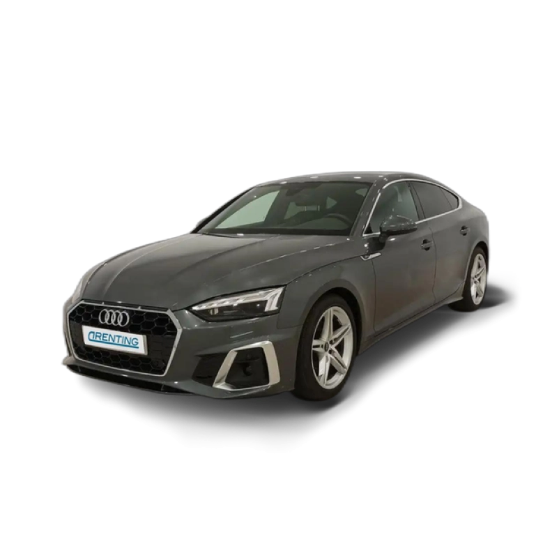 Renting Audi A5 Sportback 35 TDI S line S tronic Gris 1