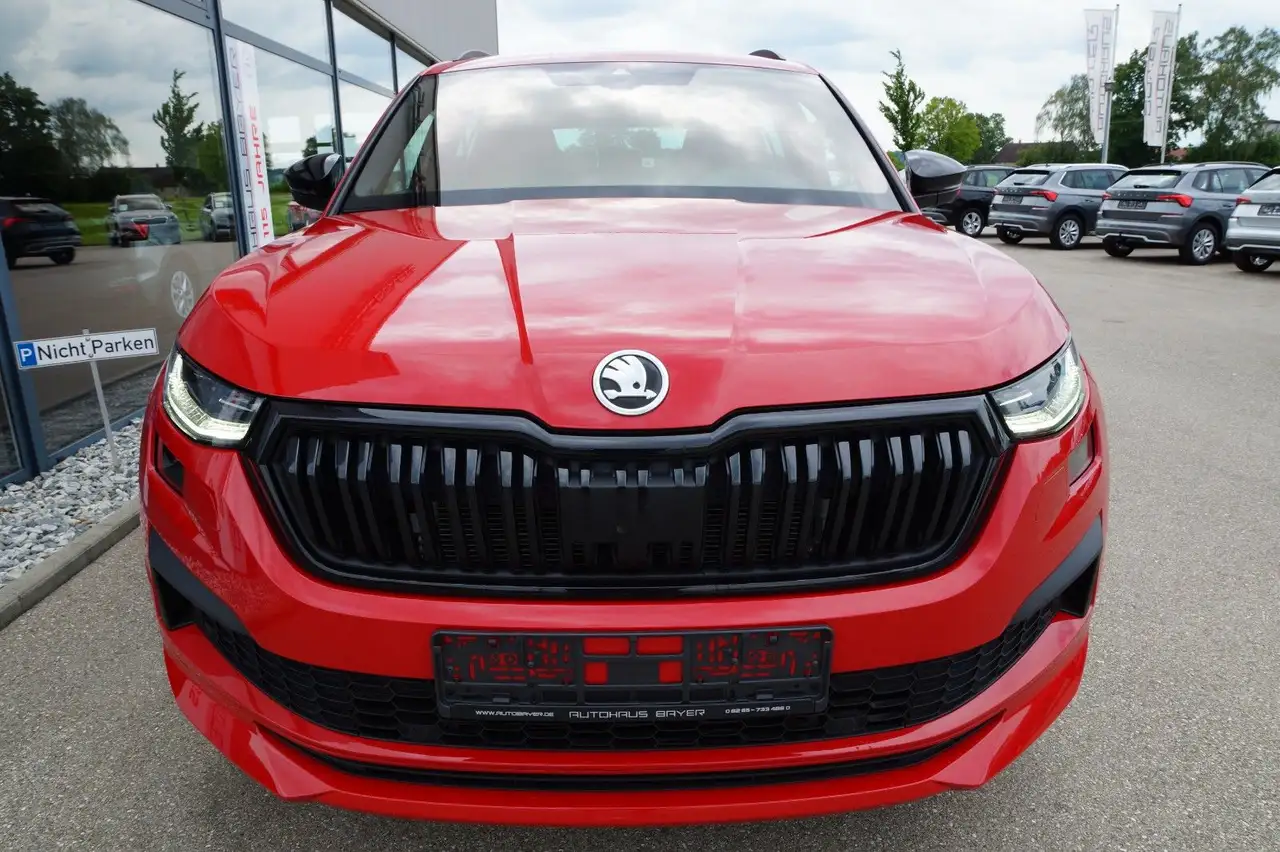 Renting Skoda Kodiaq sportline 1