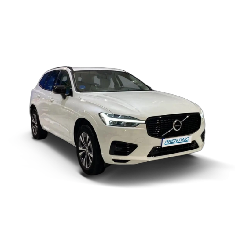 Renting Volvo XC60 T6 Twin Recharge R-Design Expression Blanco