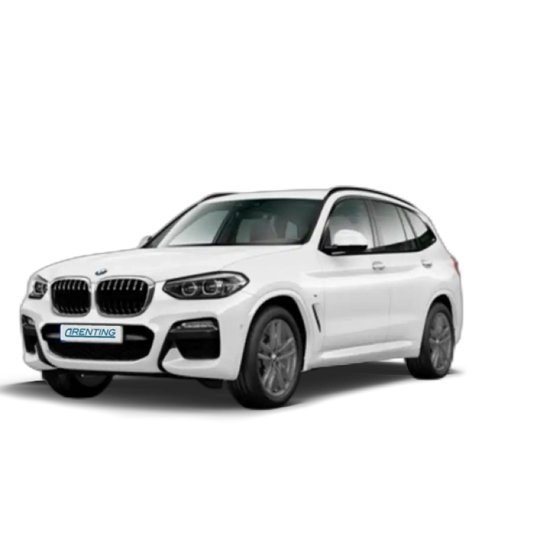 Renting BMW X3 xDrive 20dA Blanco