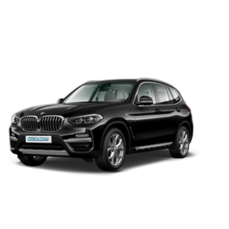 Renting BMW X3 xDrive 20dA Negro 4