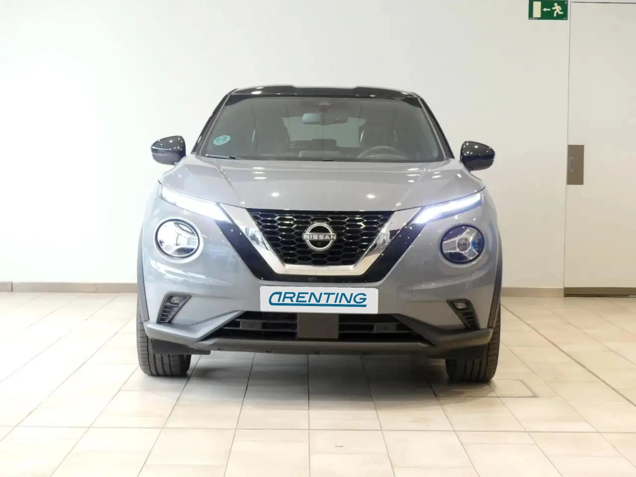 Renting Nissan Juke 1.0 DIG-T 84KW TEKNA DCT 114CV 5P Gris