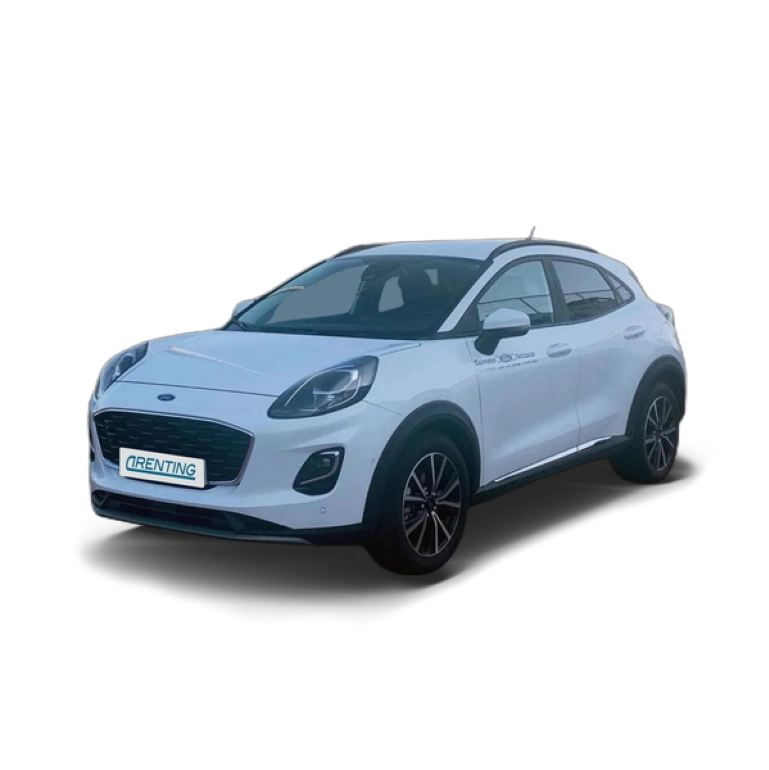 Renting Ford Puma 1.0 EcoBoost 125cv Titanium MHEV Blanco 1