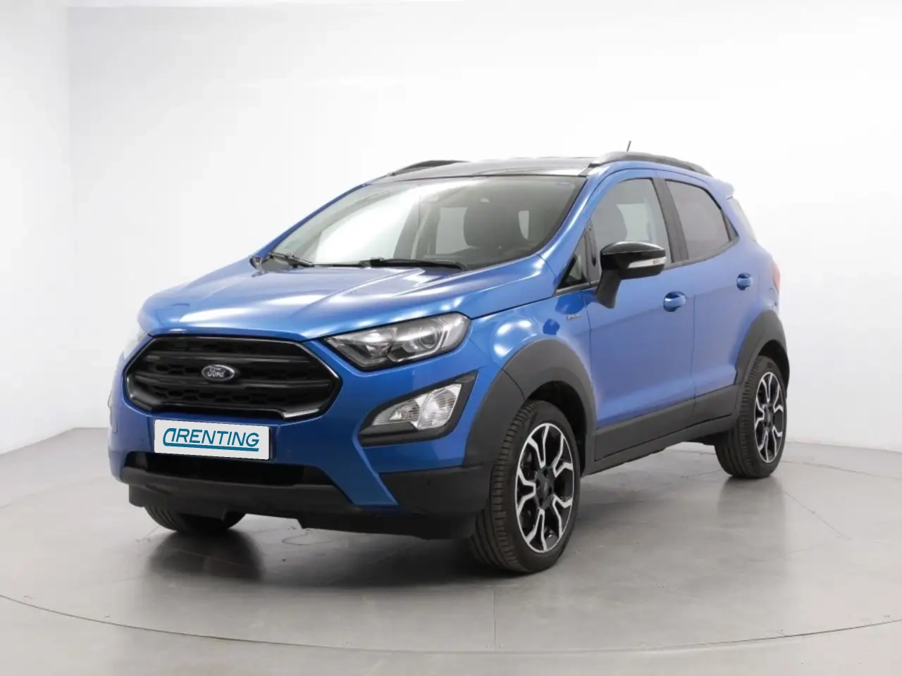 Renting Ford EcoSport 1.0 EcoBoost Active 125 Azul 1