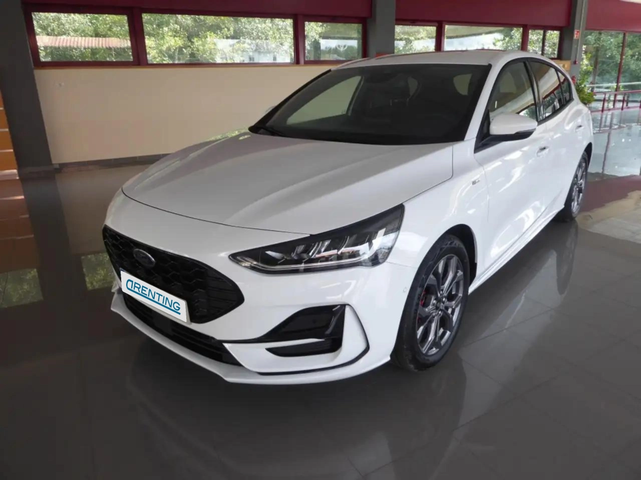 Renting Ford Focus 1.0 Ecoboost MHEV ST-Line Style SIP 125 Blanco