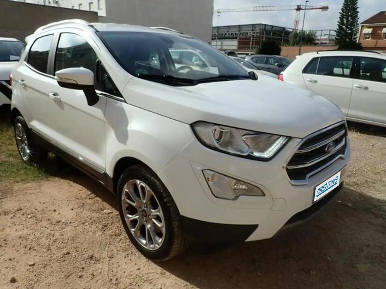 Renting Ford EcoSport 1.0 EcoBoost Titanium Aut. 125 Blanco