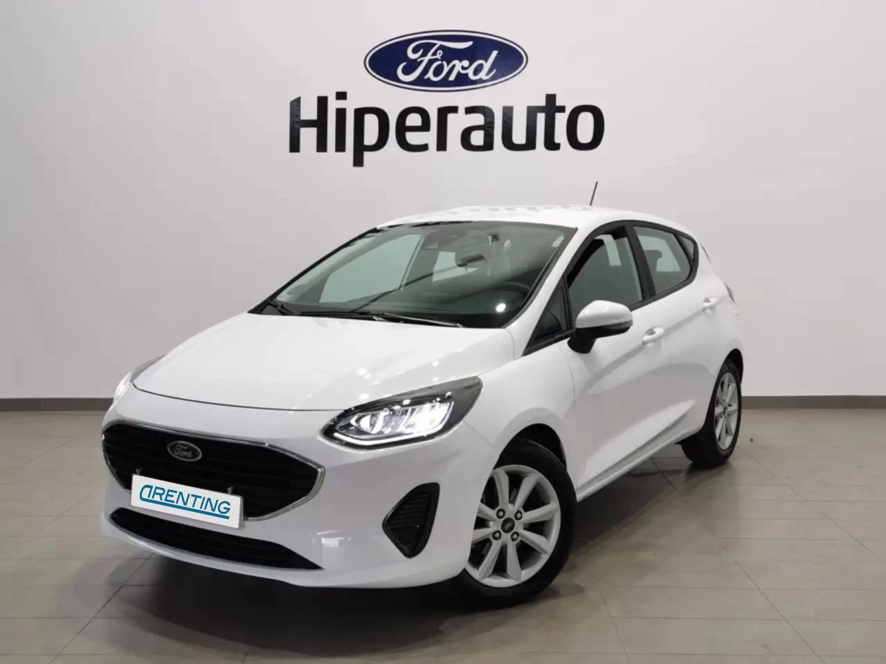 Renting Ford Fiesta 1.0 EcoBoost Trend 100 Blanco