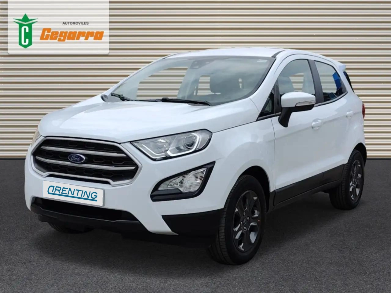 Renting Ford EcoSport 1.0 EcoBoost Trend 100 Blanco