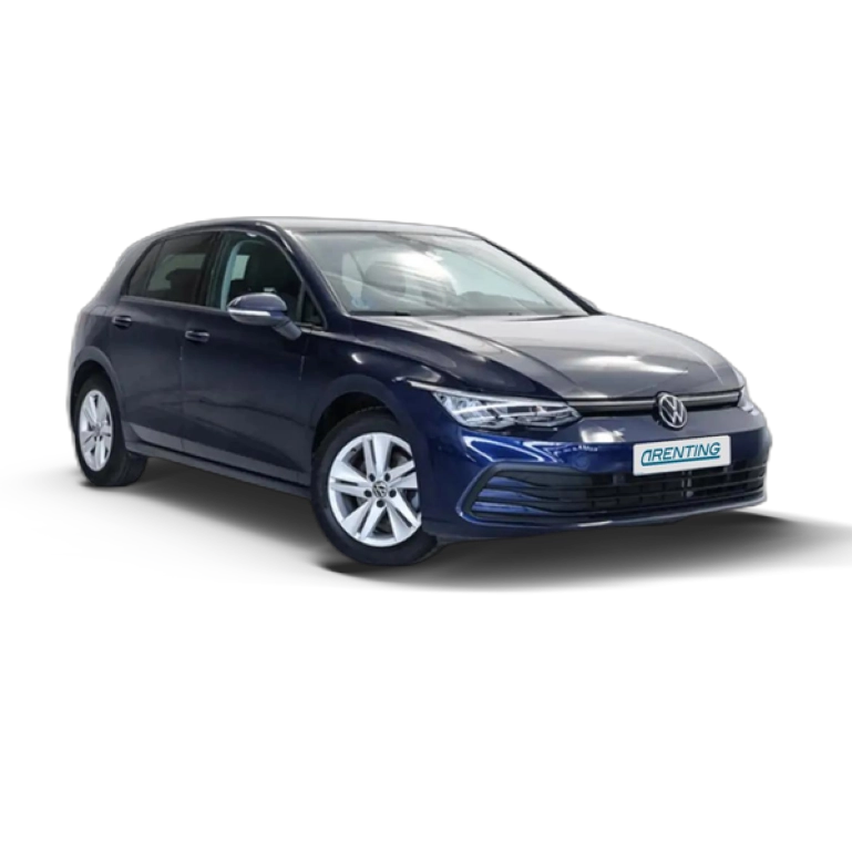 Renting Volkswagen Golf 1.0 eTSI Life DSG 81kW Azul 2