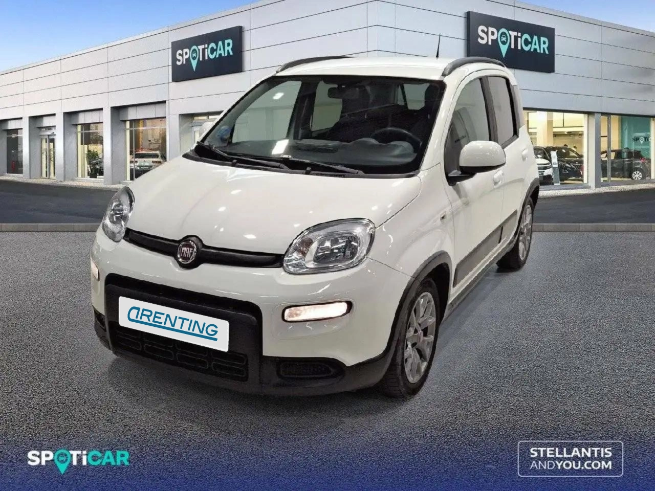 Renting Fiat Panda 1.0 Gse City Live Hybrid Blanco 2