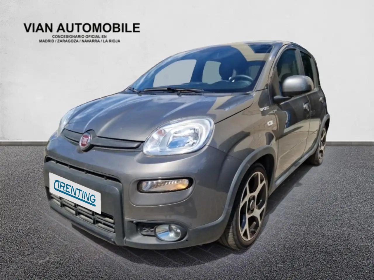 Renting Fiat Panda 1.0 Gse Sport Hybrid Gris