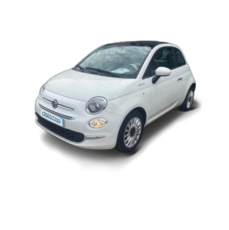 Renting Fiat 500 1.0 Hybrid Dolcevita 52kW Blanco 6 3