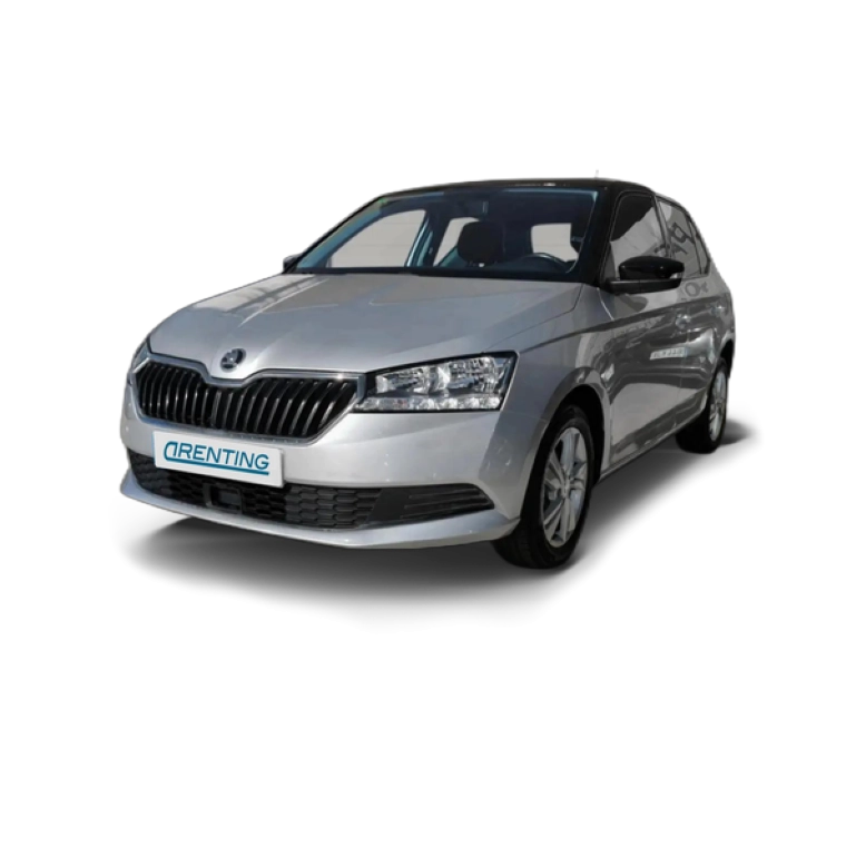 Renting Skoda Fabia 1.0 MPI Ambition 55kW Plateado