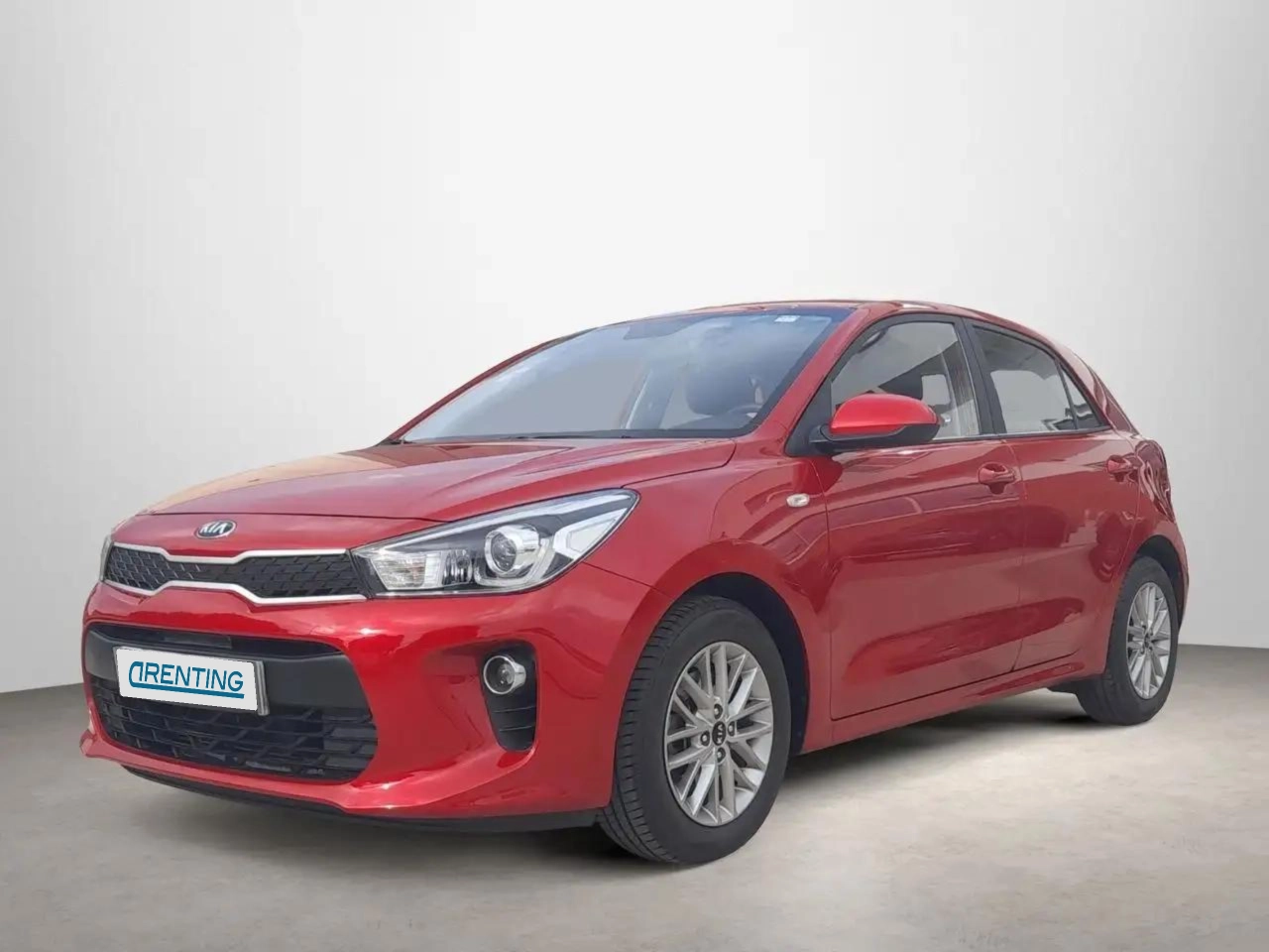 Renting Kia Rio 1.0 T-GDi 74kW (100CV) Concept Rojo