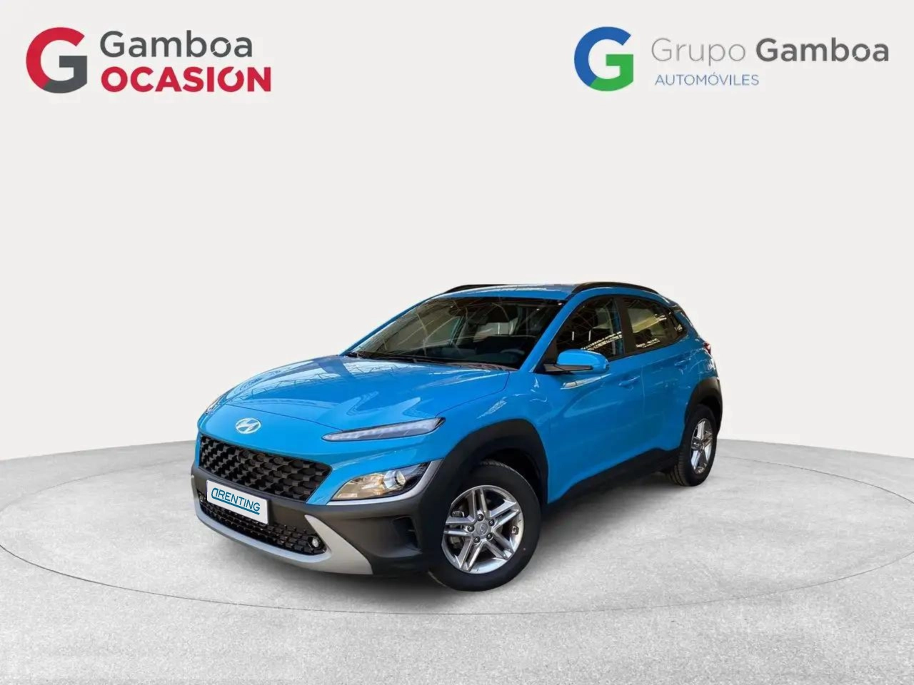 Renting Hyundai KONA 1.0 TGDI Maxx 4×2 Azul