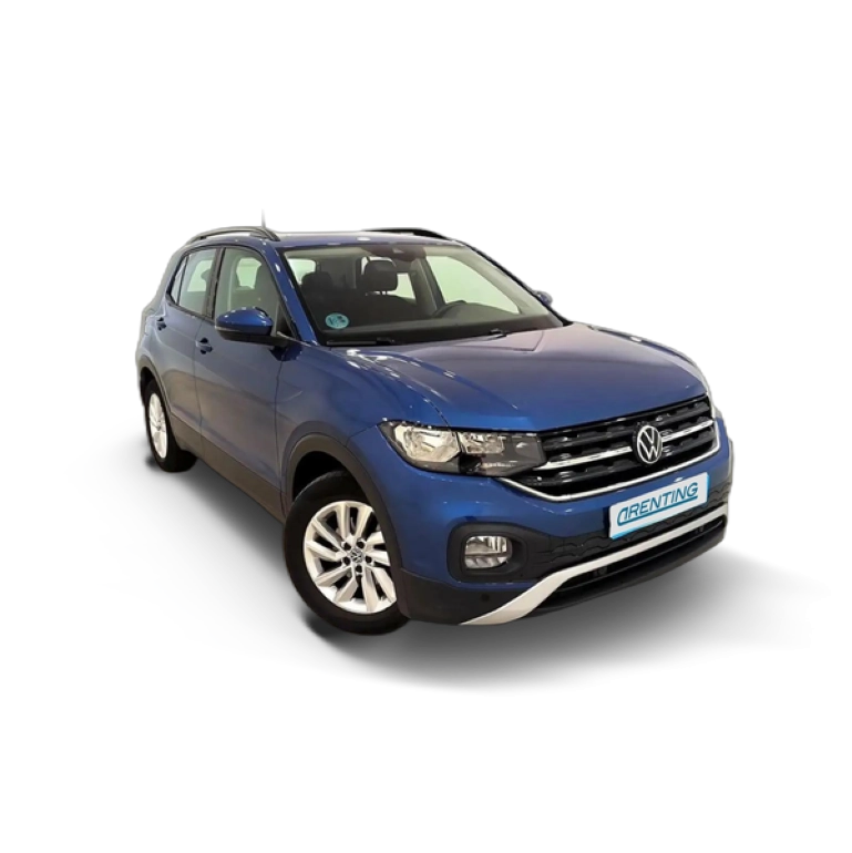 Renting Volkswagen T-Cross 1.0 TSI Advance Azul 2