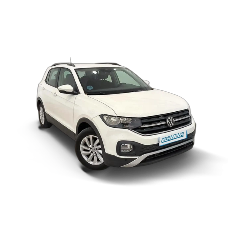 Renting Volkswagen T-Cross 1.0 TSI Advance Blanco 1 2